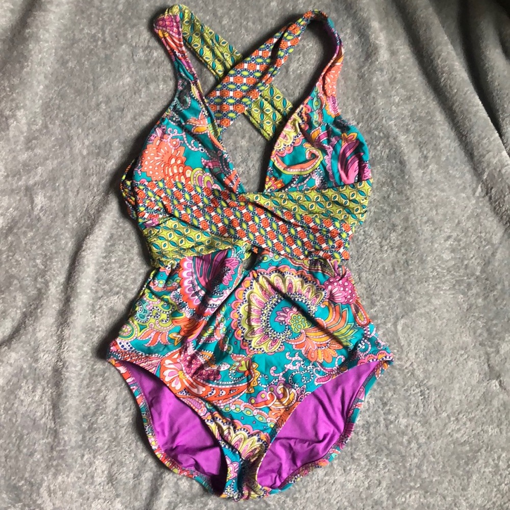 Trina Turk One Piece Bathing Suit